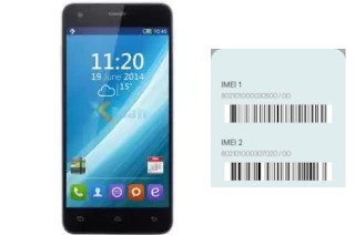 Comment voir le code IMEI dans K7 Sunny