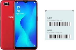 Comment voir le code IMEI dans Oppo A1k