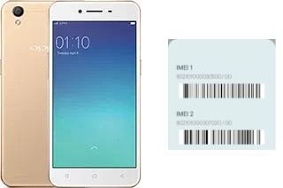 Comment voir le code IMEI dans Oppo A37