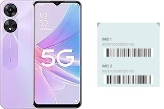 Comment voir le code IMEI dans Oppo A58