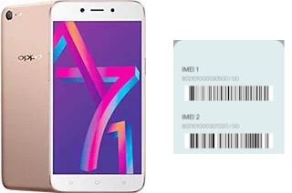 Comment voir le code IMEI dans A71 (2018)