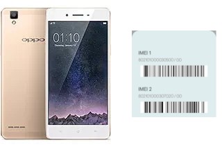 Comment voir le code IMEI dans Oppo F1