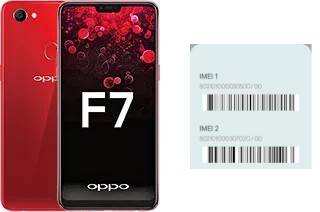 Comment voir le code IMEI dans Oppo F7