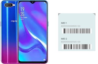 Comment voir le code IMEI dans Oppo K1