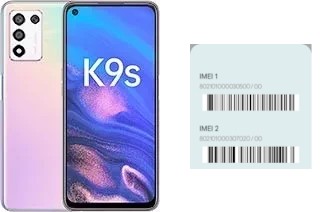 Comment voir le code IMEI dans Oppo K9s