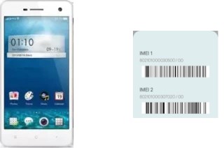 Comment voir le code IMEI dans Mirror R819