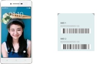 Comment voir le code IMEI dans Oppo R1C