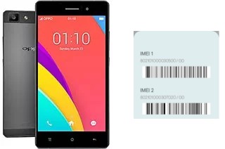 Comment voir le code IMEI dans Oppo R5s