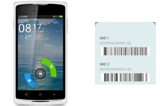 Comment voir le code IMEI dans R817 Real