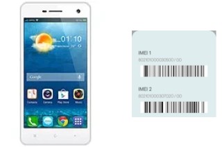 Comment voir le code IMEI dans R819