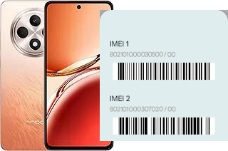 Comment voir le code IMEI dans Reno12 F