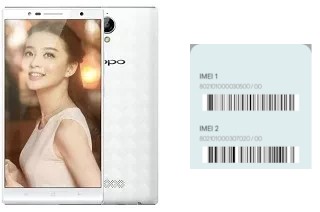 Comment voir le code IMEI dans Oppo U3