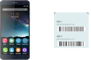 Comment voir le code IMEI dans K6000 Pro