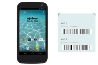 Comment voir le code IMEI dans Pacific 800i