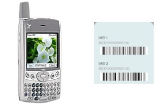 Comment voir le code IMEI dans Treo 600