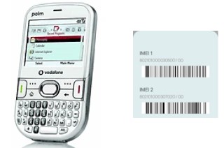 Comment voir le code IMEI dans Treo 500v