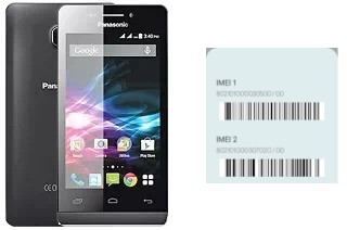 Comment voir le code IMEI dans Panasonic T40