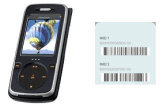 Comment voir le code IMEI dans PG-3600V