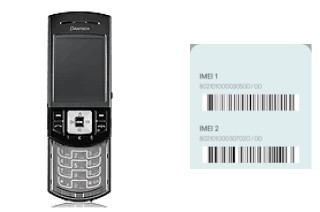 Comment voir le code IMEI dans PG-3900