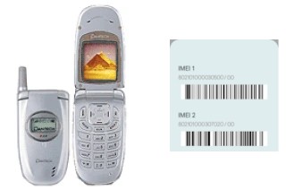 Comment voir le code IMEI dans Pantech Q80