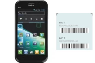 Comment voir le code IMEI dans PH501