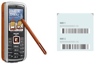 Comment voir le code IMEI dans Philips 550