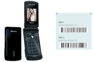 Comment voir le code IMEI dans Philips 580