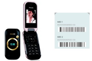 Comment voir le code IMEI dans Philips 598