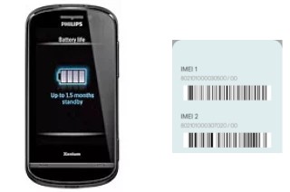 Comment voir le code IMEI dans Xenium X830