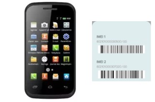 Comment voir le code IMEI dans PROF700PR002