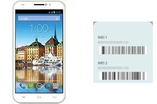 Comment voir le code IMEI dans Titan Max HD E550