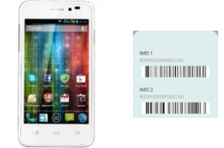 Comment voir le code IMEI dans MultiPhone 5430 Duo