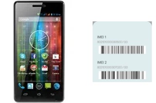 Comment voir le code IMEI dans MultiPhone 5450 Duo