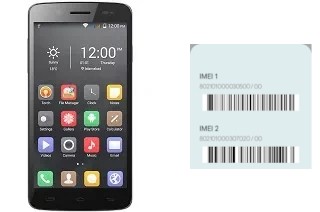 Comment voir le code IMEI dans Linq L10