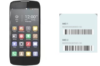 Comment voir le code IMEI dans Linq X70