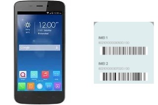 Comment voir le code IMEI dans Noir LT150