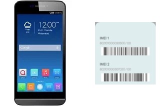 Comment voir le code IMEI dans Noir LT250