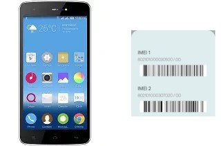 Comment voir le code IMEI dans Noir LT600