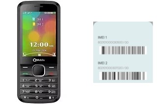 Comment voir le code IMEI dans M800