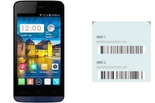 Comment voir le code IMEI dans Noir A120