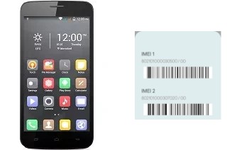 Comment voir le code IMEI dans Linq X100