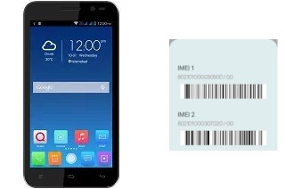 Comment voir le code IMEI dans Noir X600