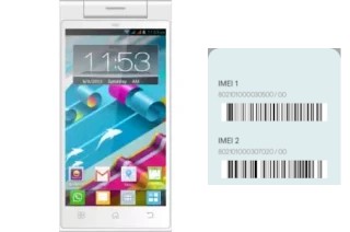 Comment voir le code IMEI dans Q-Smart QS470