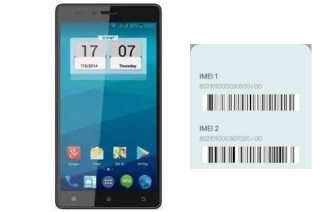 Comment voir le code IMEI dans Q-Smart QS550T