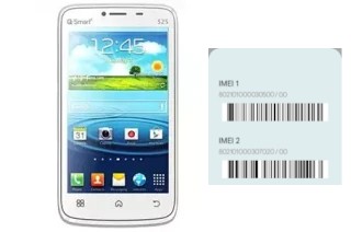 Comment voir le code IMEI dans QSmart S25