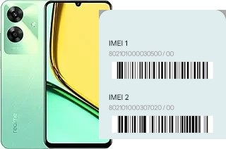 Comment voir le code IMEI dans Realme C61