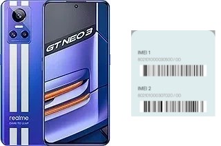 Comment voir le code IMEI dans GT Neo 3