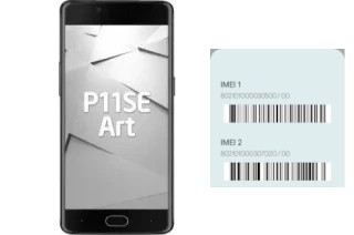 Comment voir le code IMEI dans P11SE Art