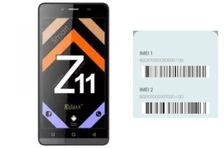 Comment voir le code IMEI dans Relaxx Z11