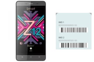 Comment voir le code IMEI dans Relaxx Z12